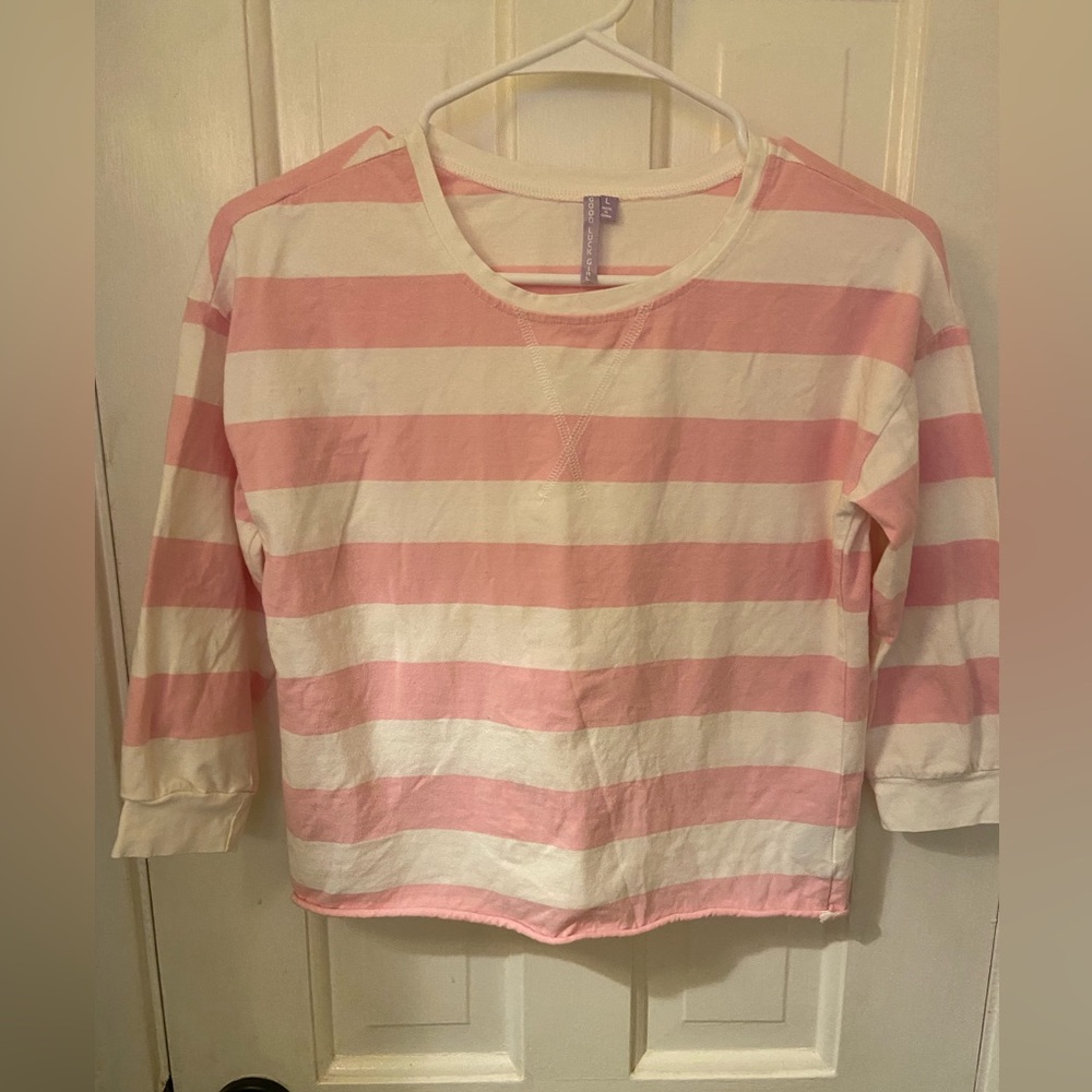 Good Luck Girl Girls Size L Striped Top